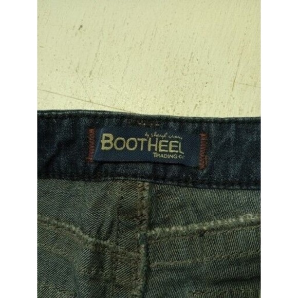 Bootheel Trading Co. Womens Jean Capri Kennett By Sheryl Crow 32x18 Blue Denim - Picture 4 of 5